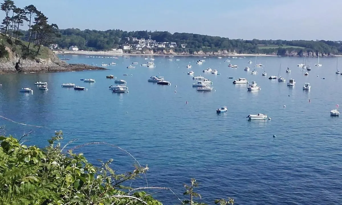 Charmante Petite Maison Bretonne T1Bis Vue Mer Et Nature 普劳戈维林 0*,